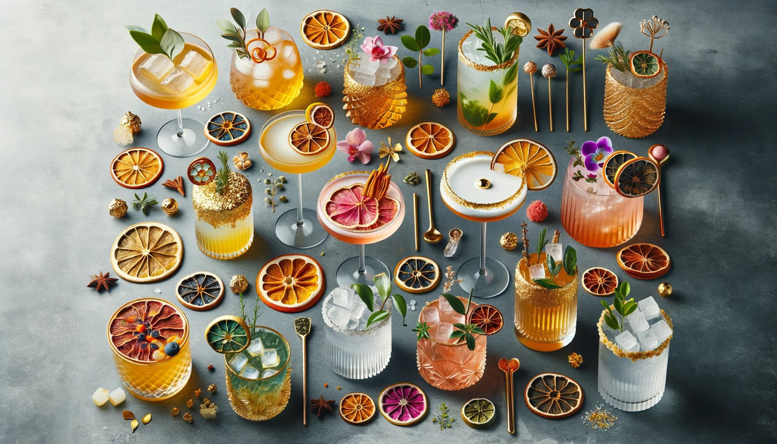 Cocktail Garnish Trends For 2024 - Cocktail Garnishes UK