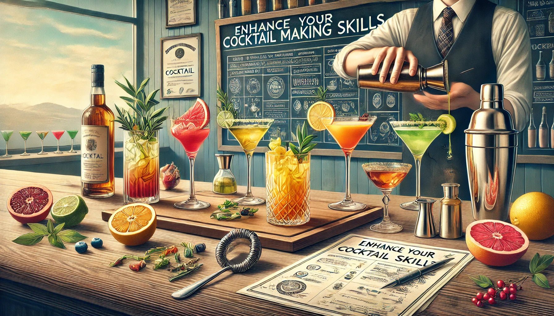 Multiple Cocktail Making Enhance Your Cocktail Making Skills: A Guide for Aspiring Mixologists ...