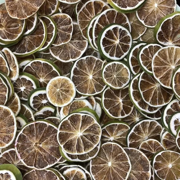 Dried Lime Wheel Garnishes (100x) - Cocktail Garnishes