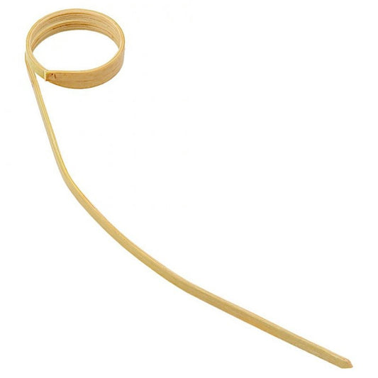 Curved Bamboo Cocktail Garnish Holder (50x) from Cocktail Garnishes UK