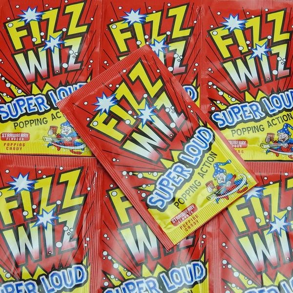 Fizz Wiz Popping Candy Packets from Cocktail Garnishes UK