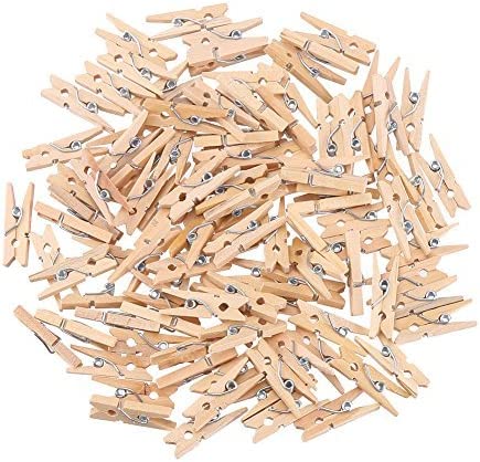 Mini Wooden Pegs/Clips from Cocktail Garnishes UK